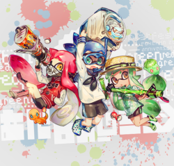 namface:  RED! BLUE! GREEN! IT’S POKEMON SPLATFEST!!!