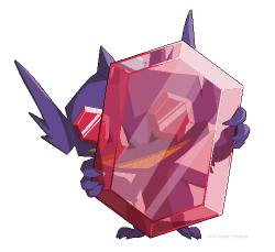 butt-berry:  Transparent mega Sableye ready to haunt ur blog