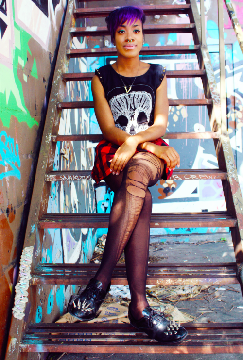 colorfulcuties:  khymeira:  A friend and I explored a portion of our city by traversing its alleyways instead of its glittering storefronts; it’s practically an art gallery for the eyes and the nose, punctuated by the unmistakable evidence of the human