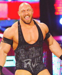 That sinister grin! Ryback has some dirty