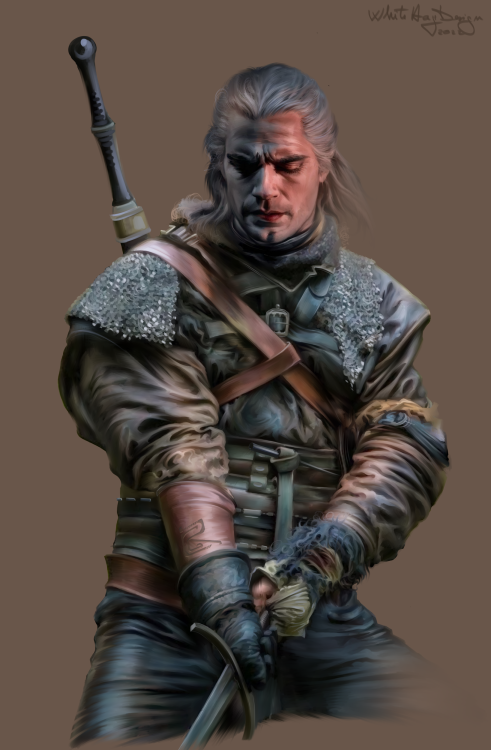 witcher fan art, obviously in this case the problem of originality is out of the question. it seems 