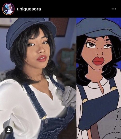 best-buoy:  raphaelsoftiago:  catchymemes: IG: Uniquesora  SHE LOOKS MORE LIKE DOMINO THAN THE ACTUAL DOMINO, H O W   you missed the best one with her irl gf 