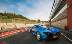 wellisnthatnice:  Blue Mclaren P1 by Ansho.nl on Flickr.