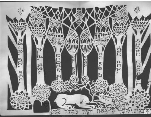 lamus-dworski:History and modern revival of Jewish papercuts in PolandArt of papercutting is an impo