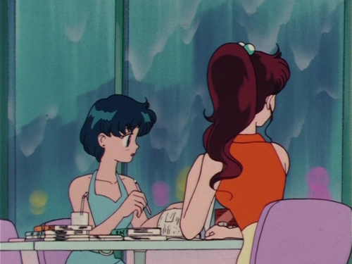 sailorfailures: It’s been raining all day today… time for a sailor moon rainy mood
