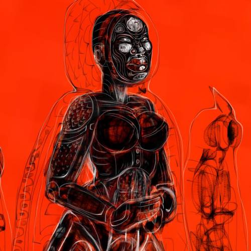 Alien Mystics Take Me Away #arte #dibujo #drawing #futurism #nerdsofcolor #dijital