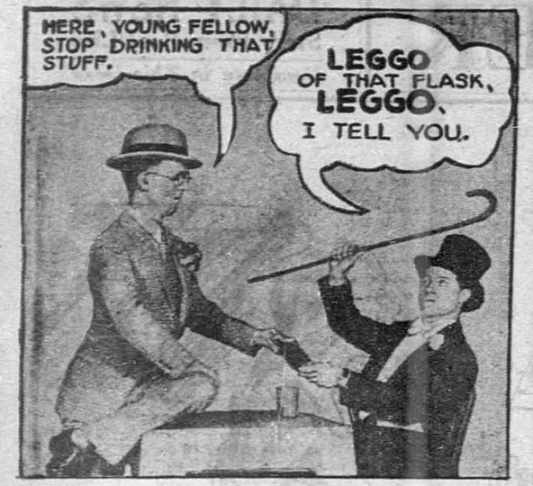 yesterdaysprint: Wheeler &amp; Woolsey   pose for a Mark Hellinger comic in the