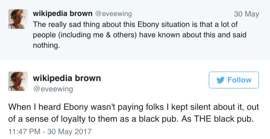 the-movemnt:  ‘Ebony’ magazine is under fire for not paying its freelancers More