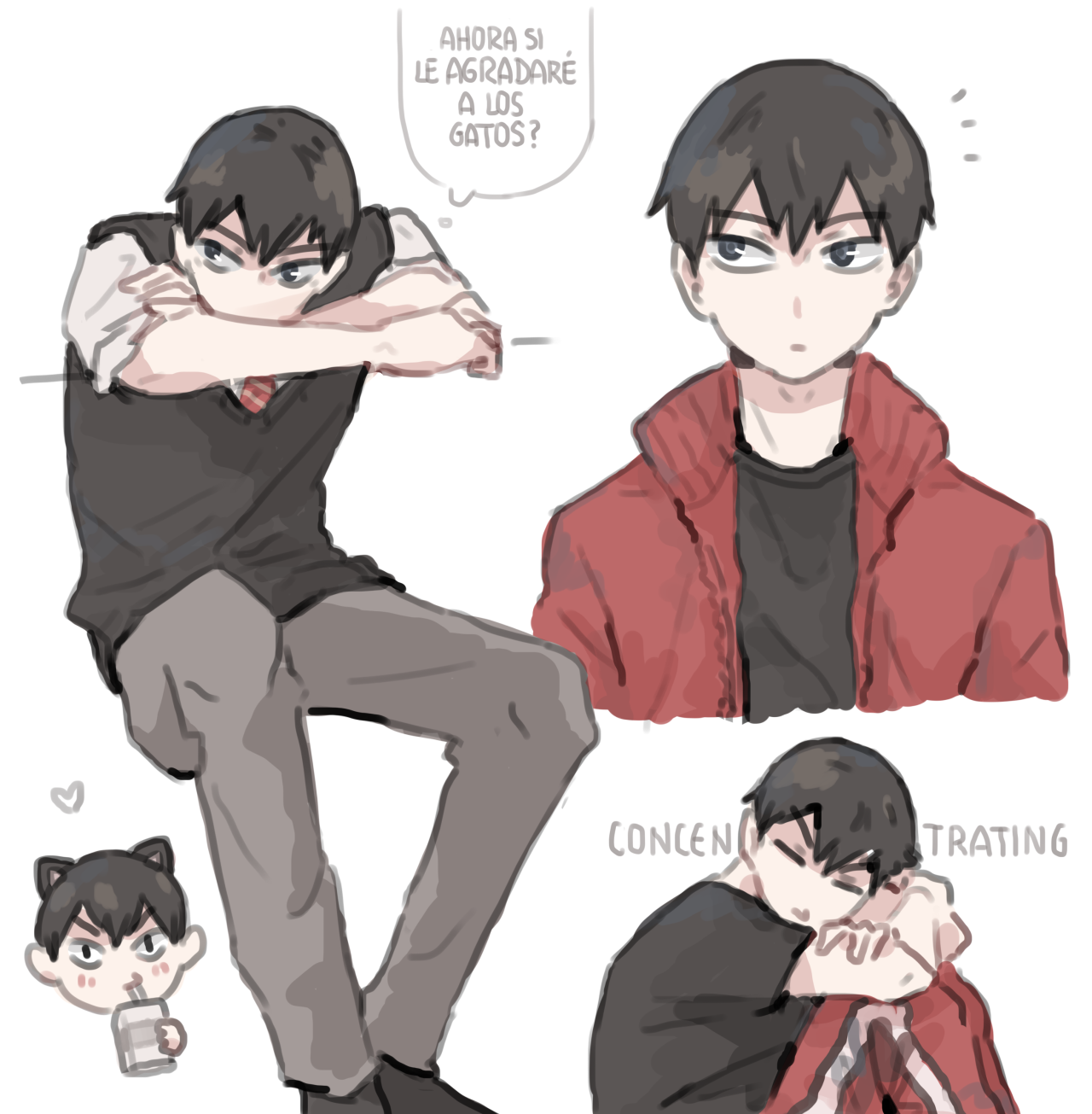 milcs:  Kageyama in Nekoma 09/16 (// °  -  ° //)  