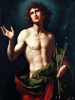 St.Sebastian. 17th.century. Carlo Dolci.