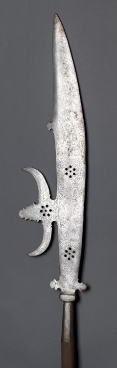 Italian glaive, 15th-16th century.from The Cincinnati Art Museum