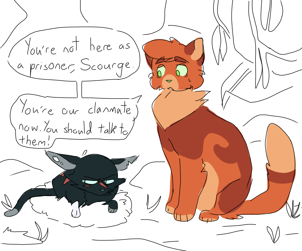 Me Me Big Boy I Did Another Scourge Joins Thunderclan Au