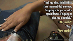 Mytaboosecretplace:  Little Bro #37: An Extra-Special Favour (Part 2 Of 3)–&Amp;Gt;