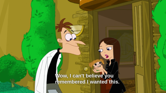 I’m...I’m sorry, I just this minute realized that there are people out there who have no idea that Heinz Doofenshmirtz is the best fictional father out there. You guys don’t mind if I bombard your entire dashboard with proof right? Excellent.