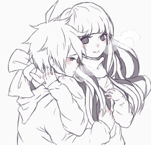 shironoyume-deactivated20140313:  “Let’s go, Naegi…Even if the outside world has fallen to ruin, and even if it has been blanketed in despair, I actually kind of look forward to it, if I can face it with someone like you.”- Kirigiri Kyoko.