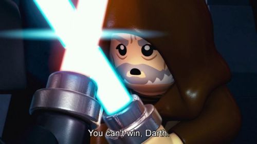 gffa:Obi-Wan:  OH JUST PUT ME OUT OF MY MISERY, RATHER THAN HEAR THAT LINE AGAIN.Vader:  FINE THEN!!