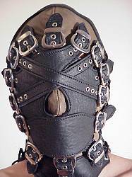 mouthlock:  Special heavy gag / mask.