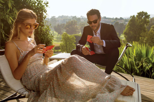 Oliver Peoples - Introducing the Resort 2015 Campaign Featuring - Joanna Halpin &amp; Jack Huston