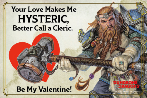 A D&amp;D ValentinesDownload the set &gt;&gt;