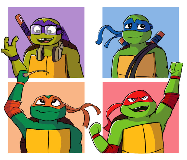 tmnt mutant mayhem fan art on Tumblr