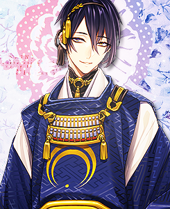 -jenjam: “My name is Mikazuki Munechika. Well, I’m only one of the five great swords of Japan, but I’m also said to be the most elegant. I was born near the end of the 11th century. I guess you can say I’m an old man. Hahaha” 