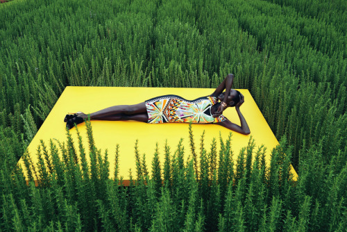 aleworldaddict: Ajak Deng by Julia Noni for Neiman Marcus March 2015