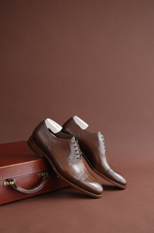 Zonkey Boot hand welted adelaide oxfords on the Classic last, made from hand stained Bavarian Calf, 