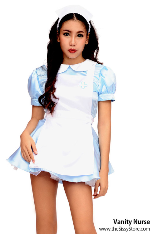 sissymaids: Gorgeous new satin nurse from www.thesissystore.com I love this