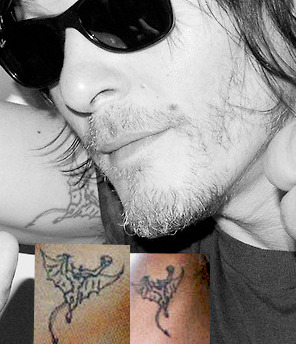 XXX arielmh:  Norman’s tattoos1. Demon on inner photo