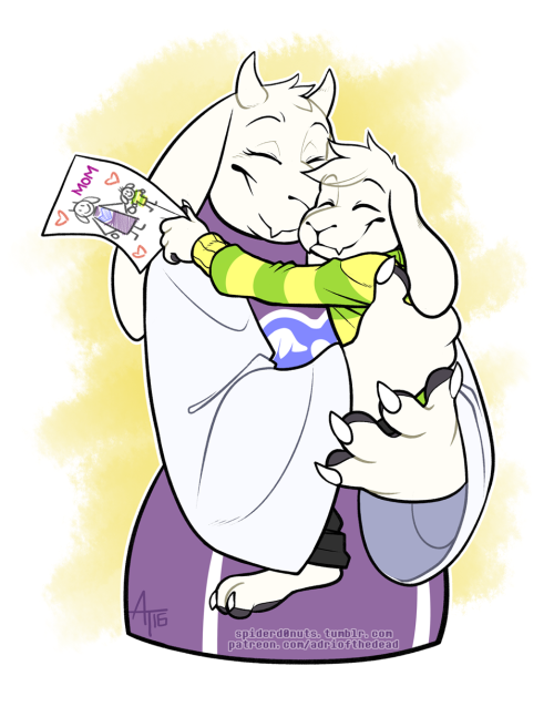 adriofthedead:  spiderd0nuts:  Happy Mother’s Day to everyone’s favorite mom~  High res printable version available to everyone on my Patreon page: https://www.patreon.com/posts/5420494 hap mum dey 