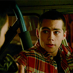 2 Times Derek Looks At Where Stiles Has Touched Him