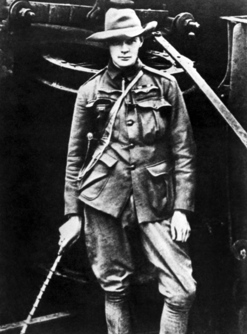 Winston Churchill (1899) as a war correspondent for the Morning Post during the Boer War in South Af