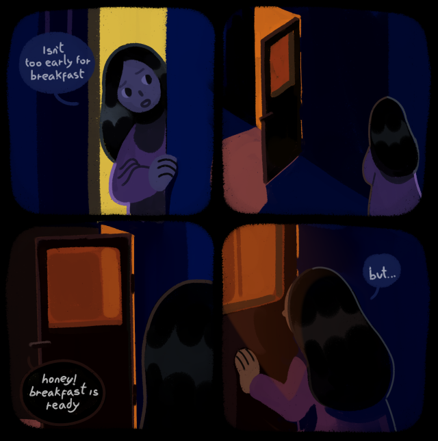 leafs-n-bones:       Smol comic about breakfast 🍳 