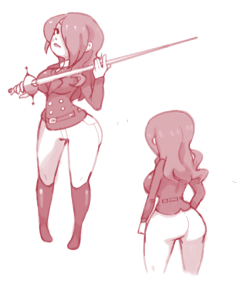 lucianite:  inkerton-kun:  I started playing P3FES again today, so here’s some mitsuru doodles ( ・ω・)/  Reblogging for prosperities sake.  &hellip;I really need to start playing some Persona games soon.