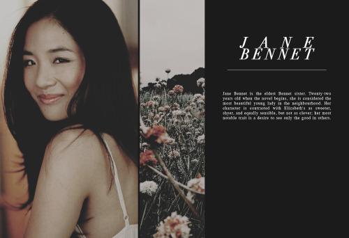 forsimplicityssake:fancast: pride & prejudice↳ arden cho as elizabeth bennet, daniel henney as f