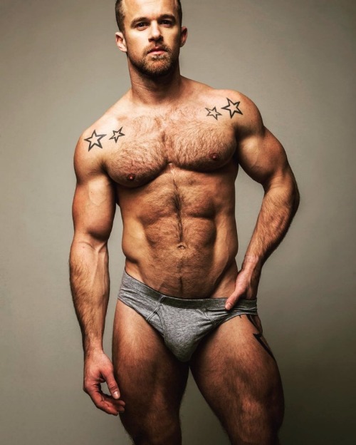Hairy bro in briefs