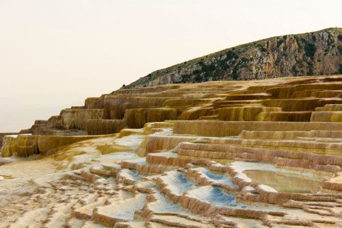 Badab-e Surt travertine terraces, Mazandaran / Iran (by Ali Mehrpour).