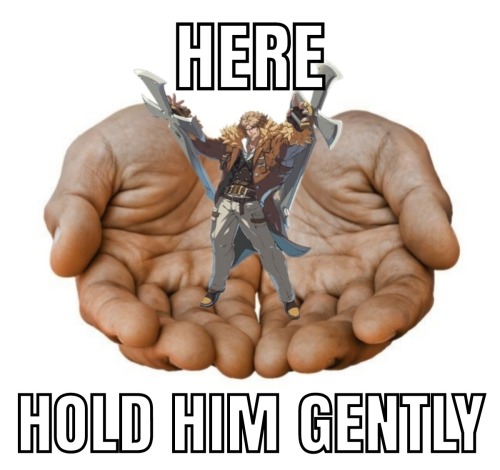 Give Him A Gentle Hug, He Really Needs One.