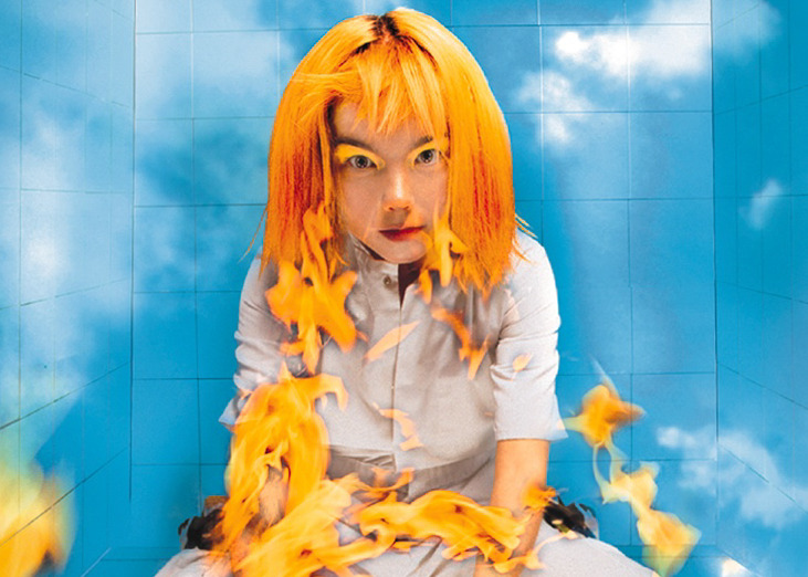 triparto:  Björk (1996) photographed by Mike Diver