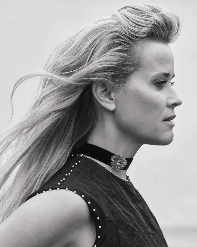 Reese Witherspoon in Harper’s Bazaar Magazine July 2023 issue by Cass Bird