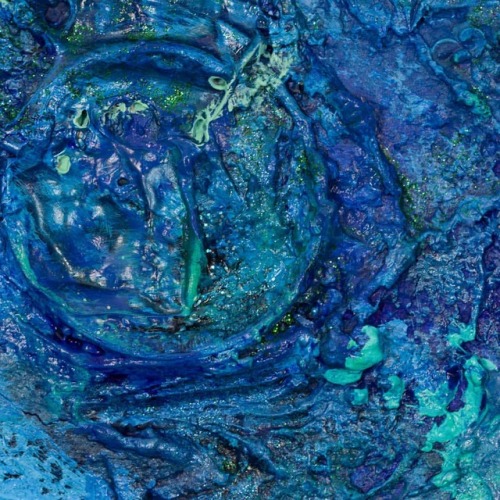 'Salacia' Close-up SOLD To #artcollector From #USA Thank You Very Much // #goddess #salt #water #Salacia