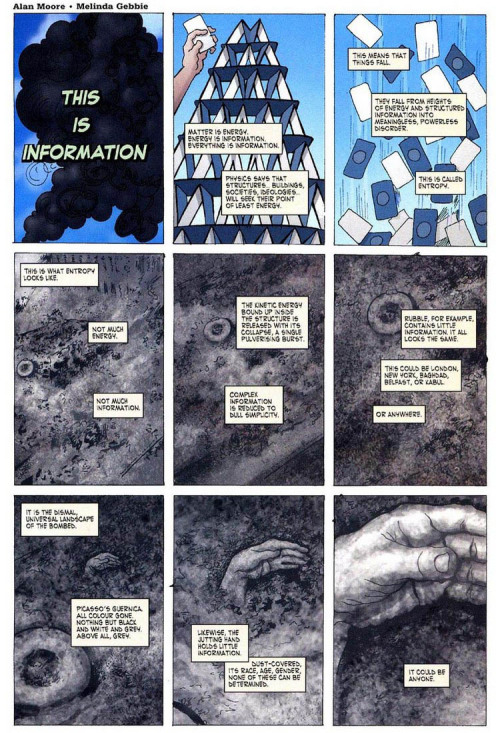 cv-zedricdimalanta - “This is Information” (2001) by Alan Moore...