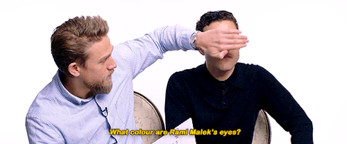 Sex bruce-wayne:Rami Malek & Charlie Hunnam pictures