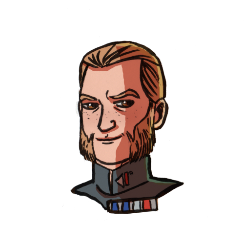 Ink October 2020 - Days 18-23: Star Wars Rebels VillainsRigh rank: Admiral Thrawn, Governor PryceHig
