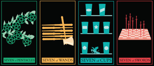 Tarot Card Designs. Been Working On These For About A Month Now.