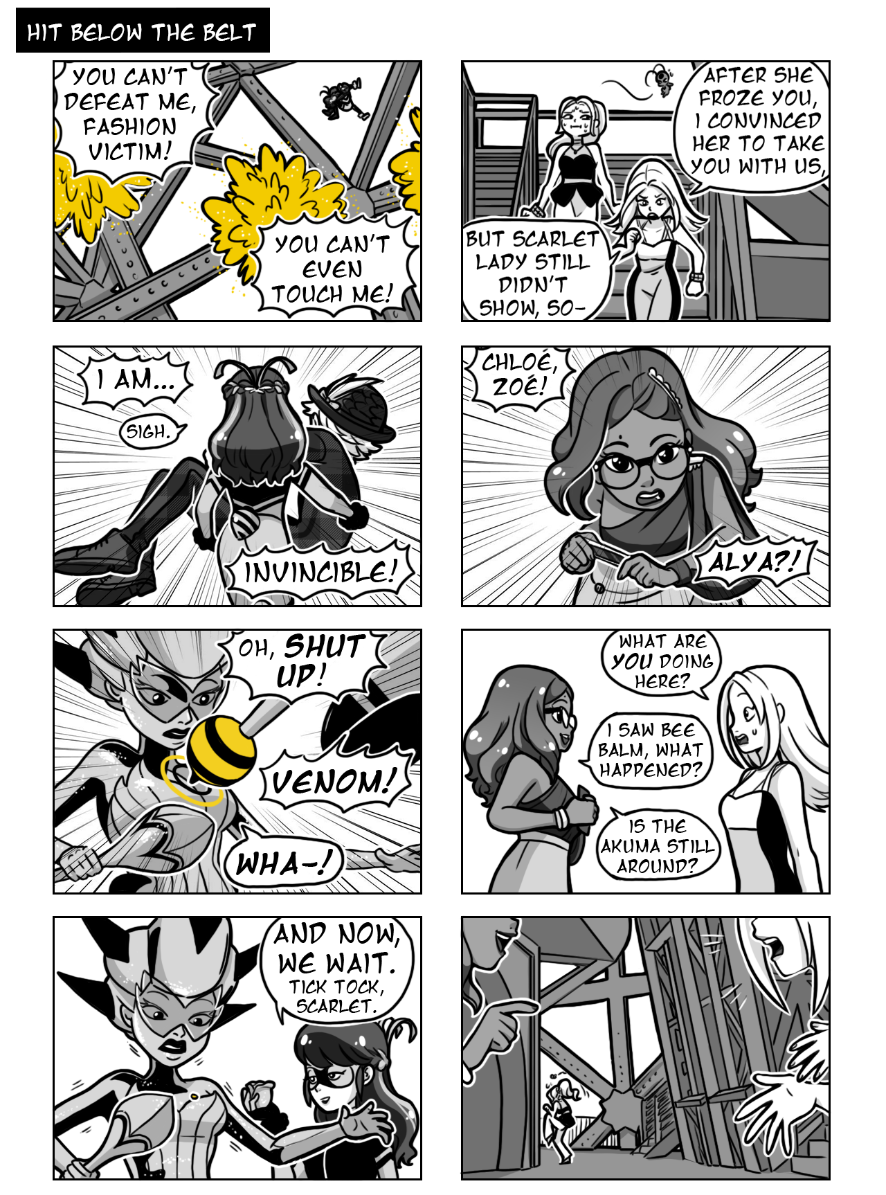 💛 SCARLET LADY 💛/ La Befana / Comic Marichat / Miraculous Ladybug 