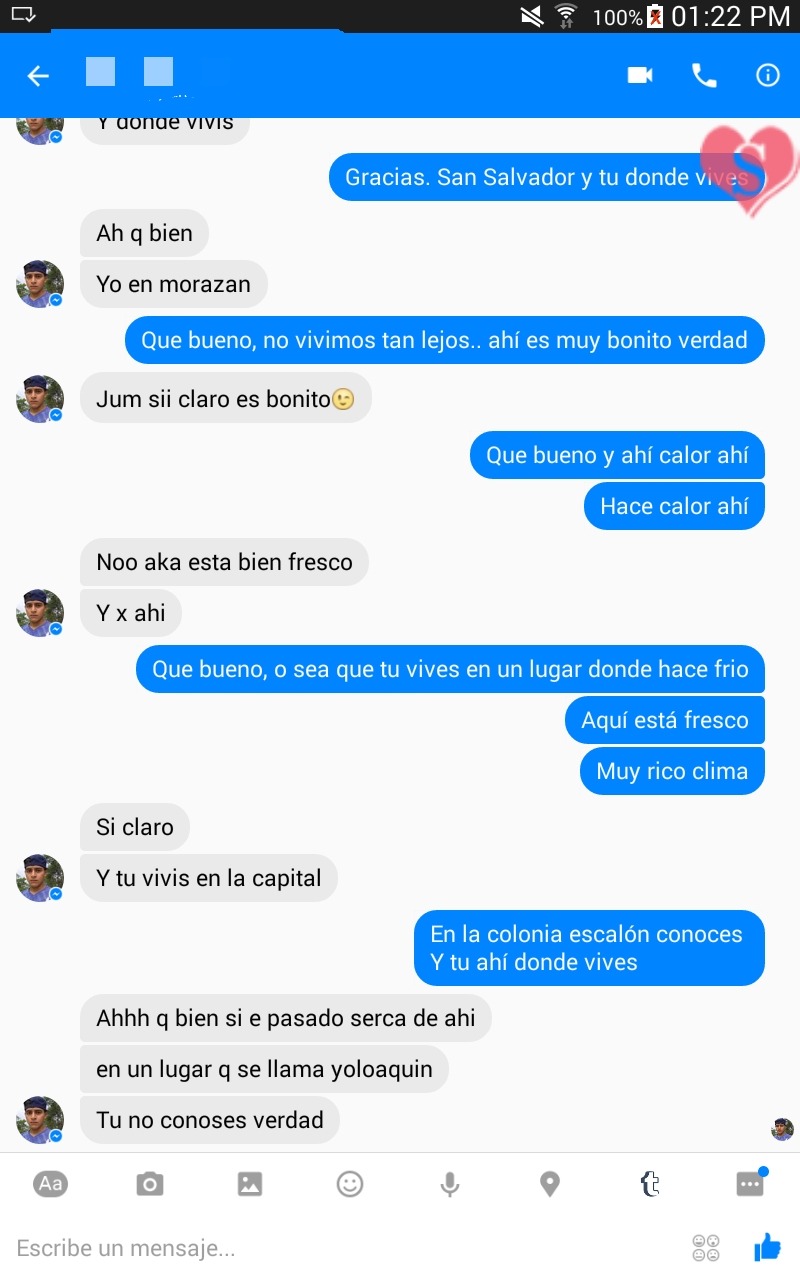 guanacodelicioso:  Han habido varios que me han preguntado, como comienzo una conversación