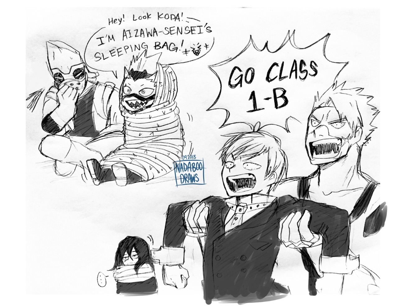 nadaboodraws:  Sketches after reading Ch. 196 ^_^