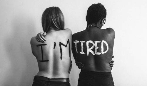 micdotcom:These stunning photos capture just how exhausting micro aggressions can be Paula Akpan a