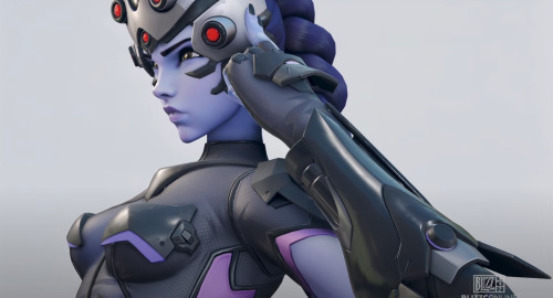 mekaunit:blizzconline: widowmaker’s updated model for overwatch 2!